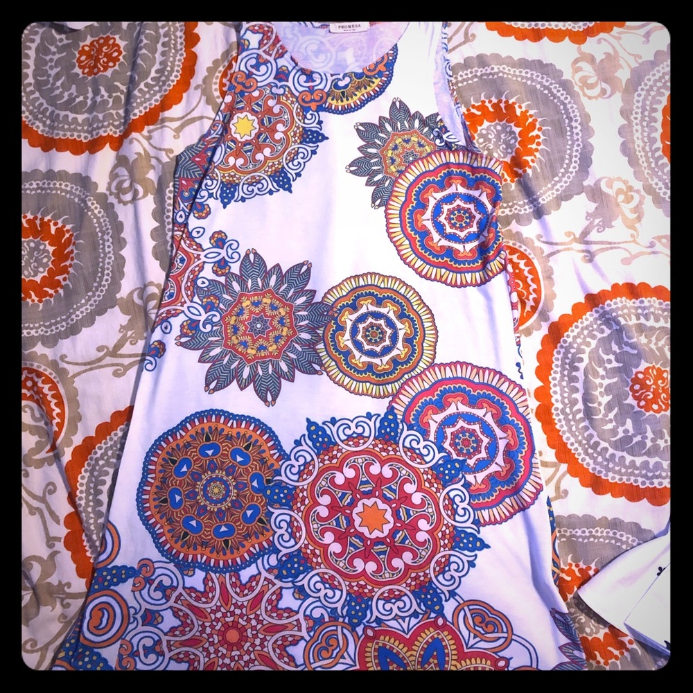Paisley boutique dress
